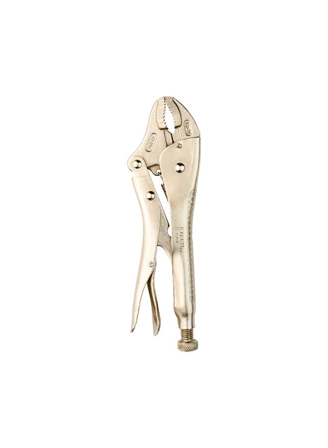 jetechtool Jetech 10-Inch Curved Jaws Locking Pliers with Wire Cutter - Chrome Vanadium Alloy Steel Body, Industrial Grade Vises Grips - LGP-10 - Image 1